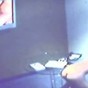 Female touches herself at work