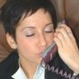 Hot secretary on the phone