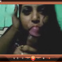 Hot Indian wife giving very hot blowjob