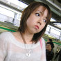 Osaka school girl getting fucked live in a moving train!