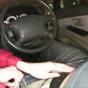 Rinka Kanzaki Asian with hot behind gives blowjob in the car